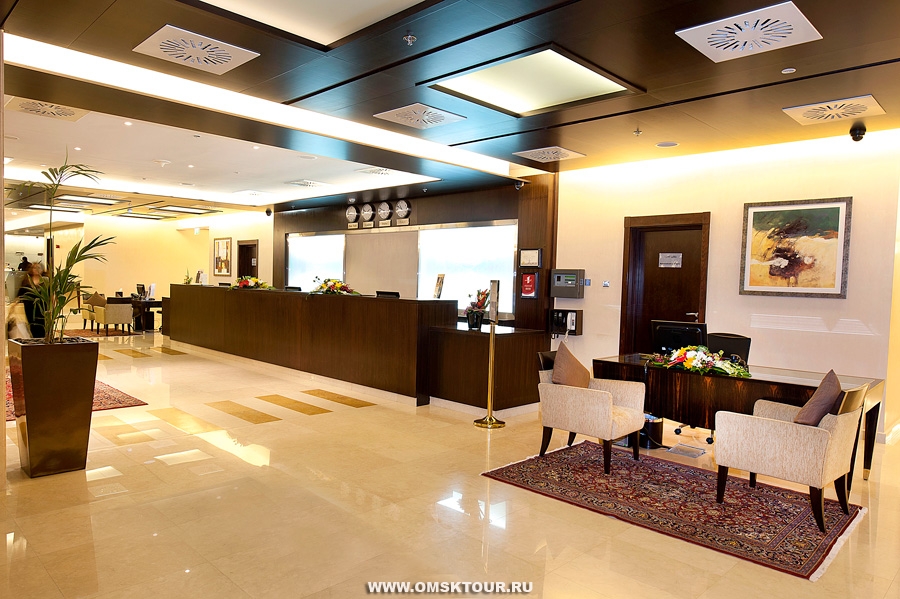 Холл отеля Yassat Hotel Apartment By Gloria, Дубаи 